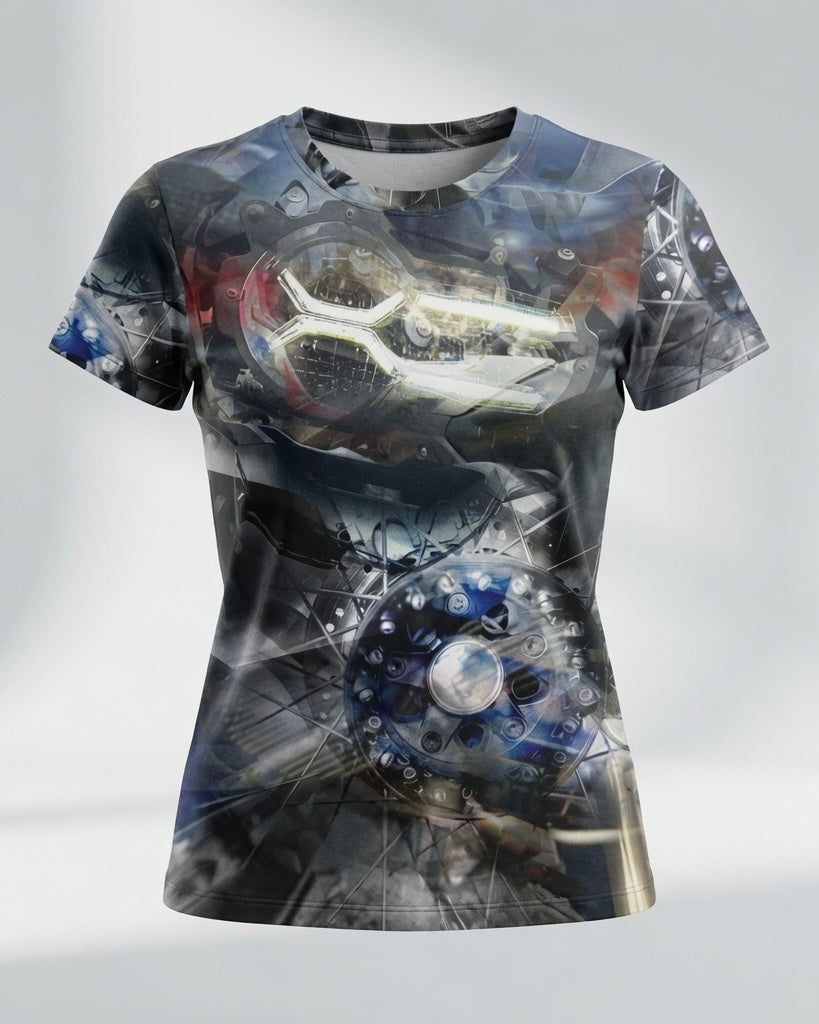 Motorrad-T-Shirt „PureDrive“ – Damen