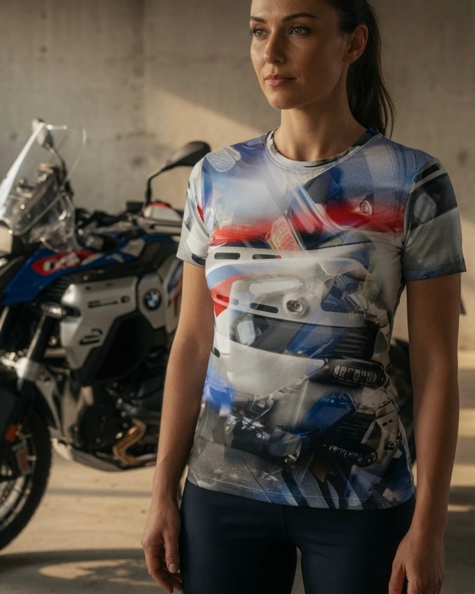 Motorrad-T-Shirt „TrophyDrive“ – Damen