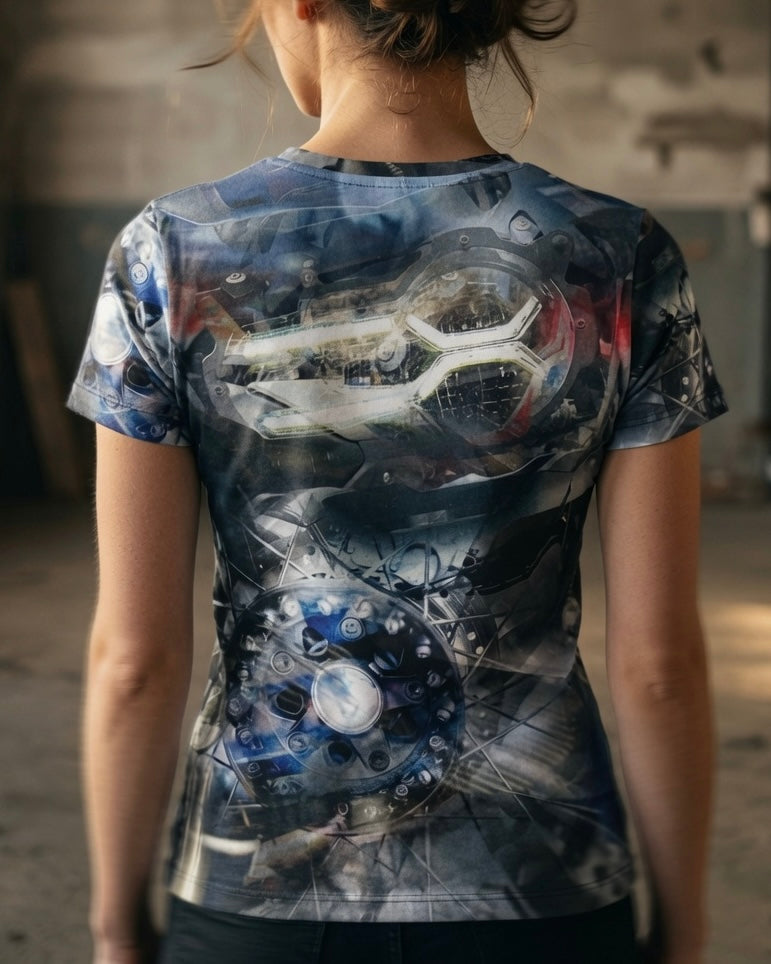 Motorrad-T-Shirt „PureDrive“ – Damen