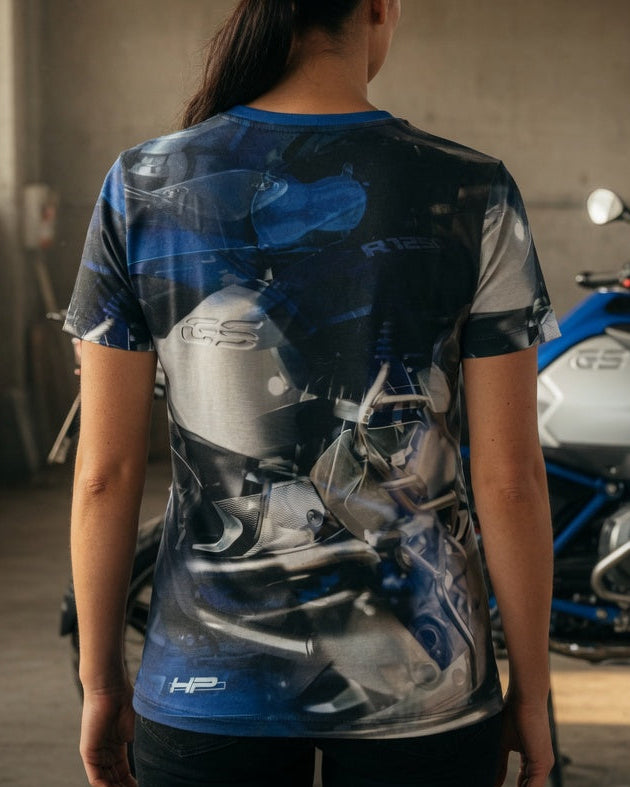 Motorrad-T-Shirt „PowerPulseHP" – Damen
