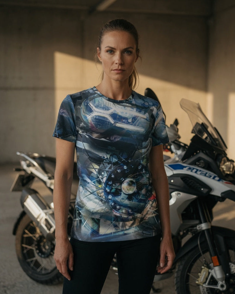 Motorrad-T-Shirt „WildTrophy“ – Damen