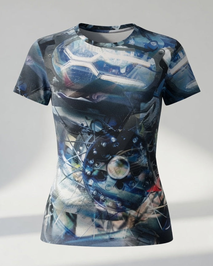 Motorrad-T-Shirt „WildTrophy“ – Damen