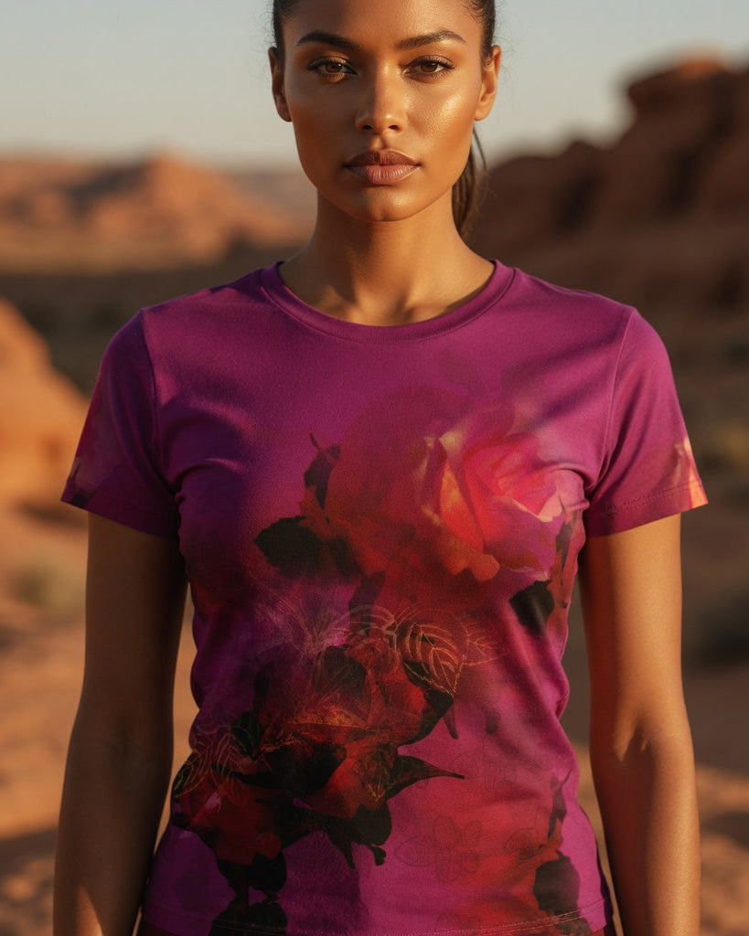 RoseBloom | Art Shirt Damen