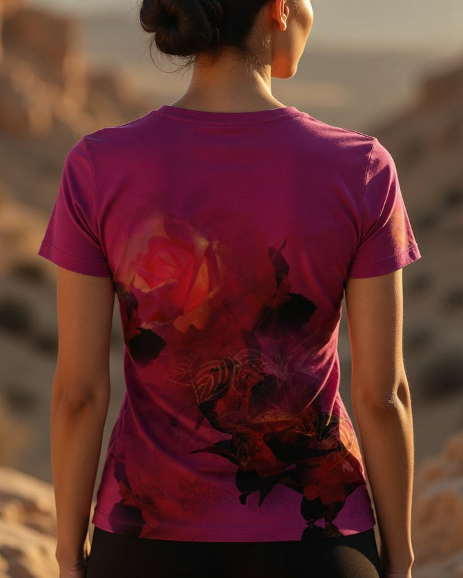 RoseBloom | Art Shirt Damen