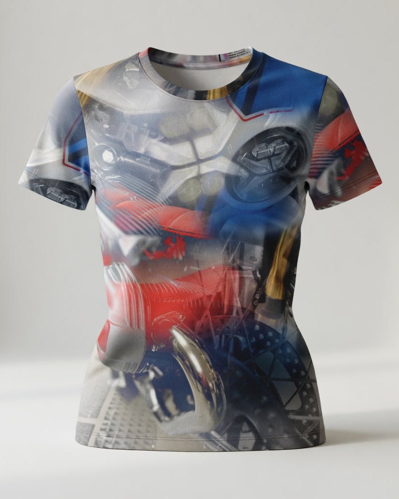 Motorrad-T-Shirt „HeritagePulse“ – Damen